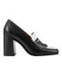 ფოტო #5 პროდუქტის Women's Hamish Block Heel Square Toe Dress Loafers