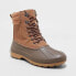 Фото #1 товара Men's Cody Duck Winter Boots - Goodfellow & Co Brown 7