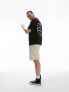 Фото #3 товара Футболка man Oversize NYC Embroidery Black