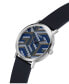 Фото #4 товара Часы Guess Men's Analog Navy Silicone Watch