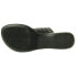 VANELi Yesen TStrap Womens Black Casual Sandals 308109