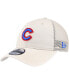 ფოტო #1 პროდუქტის Men's Stone Chicago Cubs Game Day 9Twenty Adjustable Trucker Hat