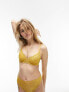 Фото #7 товара Topshop Molly lace underwire bra in mustard