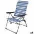 Фото #1 товара Пляжный стул Aktive Mykonos Синий 47 x 93 x 63 cm (4 штук)