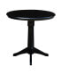 Фото #2 товара 36" Round Top Pedestal Table - 34.9"H