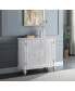 Daray Console Table in Antique White Finish