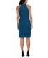 Фото #2 товара Halter-Neck Sleeveless Sheath Dress