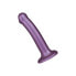 Фото #1 товара Soft Silicone Dildo Metallic - Size M, 18 cm