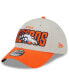 Фото #3 товара Men's Stone, Orange Denver Broncos 2023 NFL Draft 39THIRTY Flex Hat
