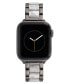 Ремешок Anne Klein White Resin Gunmetal Grey