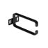Фото #5 товара StarTech.com 1U Vertical Server Rack Cable Management D-Ring Hook - 1.8x3.9in (4.5x10cm) - Cable ring - Black - Steel - 1U - EIA RS310-D - CE - TAA - REACH