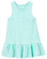 Фото #2 товара Toddler Racerback Peplum Cover-Up 2T