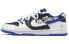 【定制球鞋】 Nike Dunk Low 星途 喷绘手绘 解构鞋带 太空主题定制 低帮 板鞋 男款 白黑蓝 / Кроссовки Nike Dunk Low DD1391-001 42 - фото #2