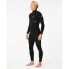 Фото #3 товара RIP CURL E Bomb 3/2 mm GB Stmr Long Sleeve Free Zip Neoprene Suit