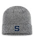 Фото #2 товара Men's Heather Black Penn State Nittany Lions Cuffed Knit Hat