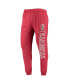 ფოტო #2 პროდუქტის Men's Cardinal, Heather Charcoal Stanford Cardinal Meter Long Sleeve Hoodie T-shirt and Jogger Pajama Set