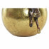 Decorative Figure DKD Home Decor Ball Golden Copper Resin Persons Modern (25 x 19 x 26 cm)