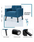 Modern Accent Armchair Upholstered Single Sofa Chair