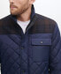 Фото #4 товара Верхняя одежда мужская Пальто с квадратным орнаментом Mixed Media от Cole Haan