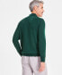 ფოტო #2 პროდუქტის Men's Merino Wool Blend Polo Sweater, Created for Macy's