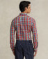 Фото #2 товара Men's Classic-Fit Plaid Stretch Poplin Shirt