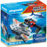 Фото #1 товара Игровой набор Playmobil Maritime Rescue: Гидроцикл с водолазом