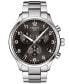 ფოტო #1 პროდუქტის Men's Swiss Chronograph Chrono XL Classic T-Sport Stainless Steel Bracelet Watch 45mm