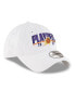 Фото #3 товара Men's White Phoenix Suns 2022 NBA Playoffs Arch 9TWENTY Adjustable Hat