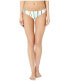 Derek Lam 10 Crosby 189449 Womens Rainbow Bottom Swimwear White Size Medium