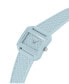 ფოტო #4 პროდუქტის Women's Analog Blue Silicone Watch 32mm