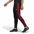 Фото #9 товара Футбольные тренировочные брюки для взрослых Adidas Salah Чёрный Мужской
