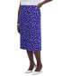 ფოტო #3 პროდუქტის Women's Ity Dot-Print A-Line Pull-On Skirt