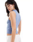 Фото #3 товара Pimkie knitted sleeveless top in blue