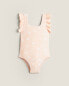 Фото #1 товара Children's ruffled seashell beach swimsuit