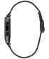 ფოტო #2 პროდუქტის Trench Run Analog-Digital Black Stainless Steel Bracelet Watch 33mm