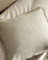 Фото #1 товара Textured waffle-knit cushion cover