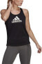 Фото #2 товара adidas 278035 AEROREADY 2 Move Logo Sport Tank Top, Black/White, Small