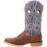 Durango Lady Rebel Pro Square Toe Cowboy Womens Blue, Brown, Purple Casual Boot
