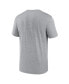 ფოტო #3 პროდუქტის Men's Heather Charcoal Boston Red Sox Authentic Collection Early Work Tri-Blend Performance T-Shirt