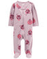 Baby Pomegranate 2-Way Zip Cotton Sleep & Play Pajamas 6M