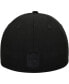 Фото #2 товара Men's Black New York Jets Wordmark Black on Black Low Profile 59FIFTY II Fitted Hat