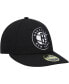 Men's Black Brooklyn Nets Team Low Profile 59FIFTY Fitted Hat