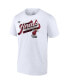 Фото #4 товара Men's White Miami Heat 2023 Eastern Conference Champions Locker Room Big and Tall T-shirt