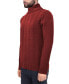Фото #5 товара Men's Cable Knit Roll Neck Sweater