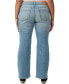 Фото #2 товара Women's Stretch Bootleg Flare Jeans