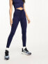 ASOS 4505 Petite seamless legging with ruched waist in navy