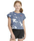 ფოტო #1 პროდუქტის Big Girls Cotton Stars Graphic T-Shirt