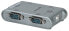Фото #9 товара Manhattan USB-A to 4x Serial Port Converter - Male to Male - Serial/RS232 - MosChip MCS7840 - Automatic IRQ and I/O address selection - Bus powered - Silver - Three Year Warranty - Boxed - 60 mm - 95 mm - 20 mm - 190 g - CE FCC USB 2.0 WEEE