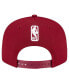 Фото #3 товара Men's Wine Cleveland Cavaliers Official Team Color 9FIFTY Snapback Hat