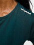 Фото #6 товара Hummel Classic mesh t-shirt in dark green